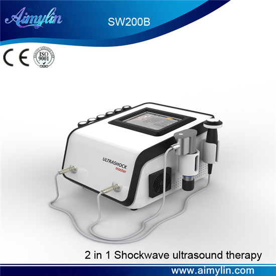 2 in 1 shockwave physiotherapy equipment SW200B
