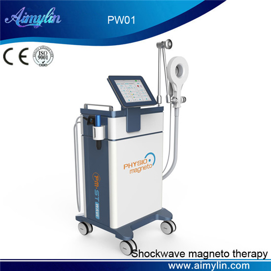 ESWT pneumatic shockwave NIRS magneto therapy physiotherapy equipment PW01
