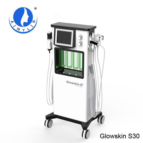 6 in 1 Glowskin O+ carbon oxygen machine S30
