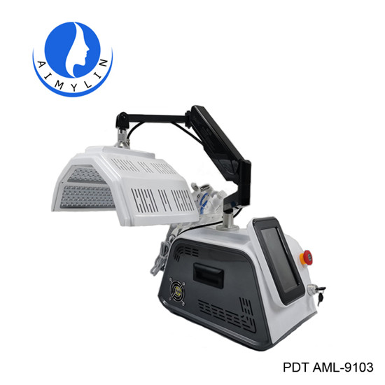 Portable pdt led light therapy equipment AML-9103