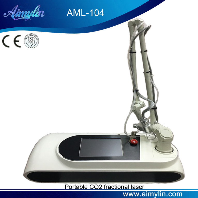Portable fractional co2 laser AML-104